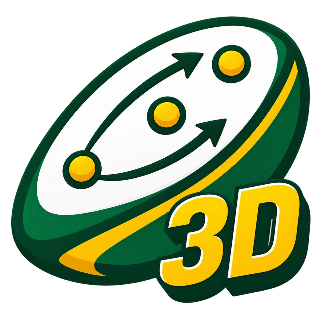 Tactic Board - Pizarra Táctica 3D para Rugby